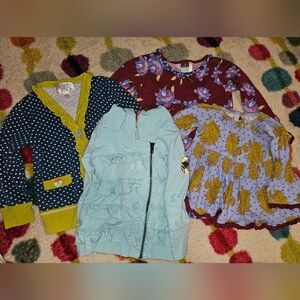 Lot Of 4 Matilda Jane Sz 18month - Sz 2 Sz 4 Dress Jacket Cardigan Top